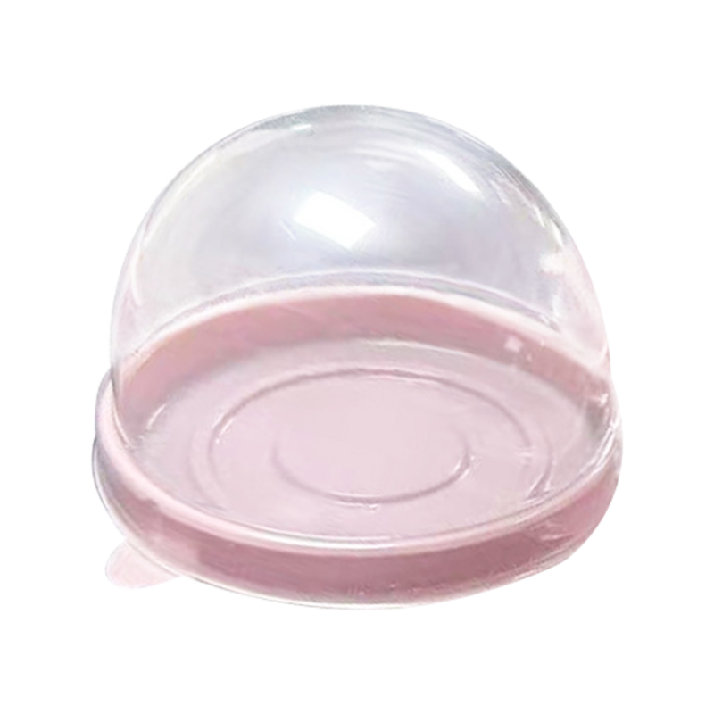 Bosca sealbhóir cupcake urrann ciorclach indiúscartha