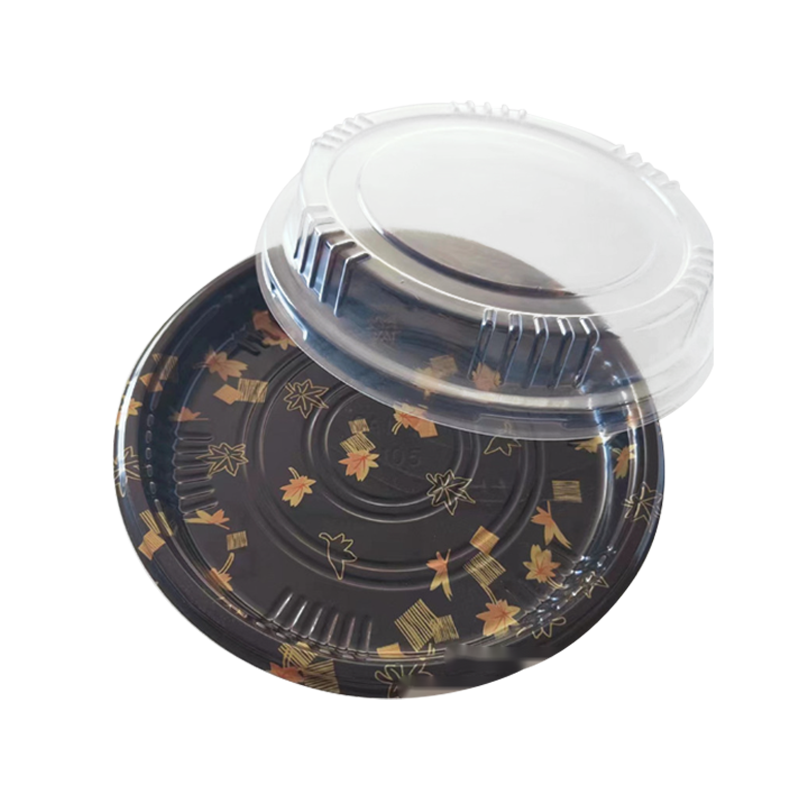 Pláta ceapaire ciorclach le clúdach