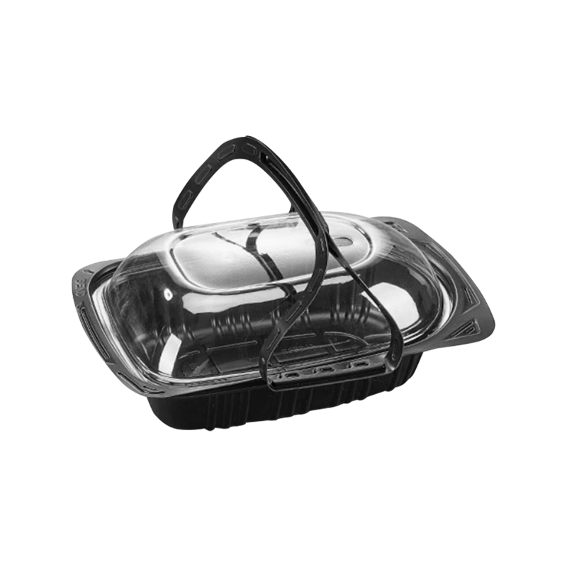 Coimeádán sicín rósta láimhe plaisteach indiúscartha