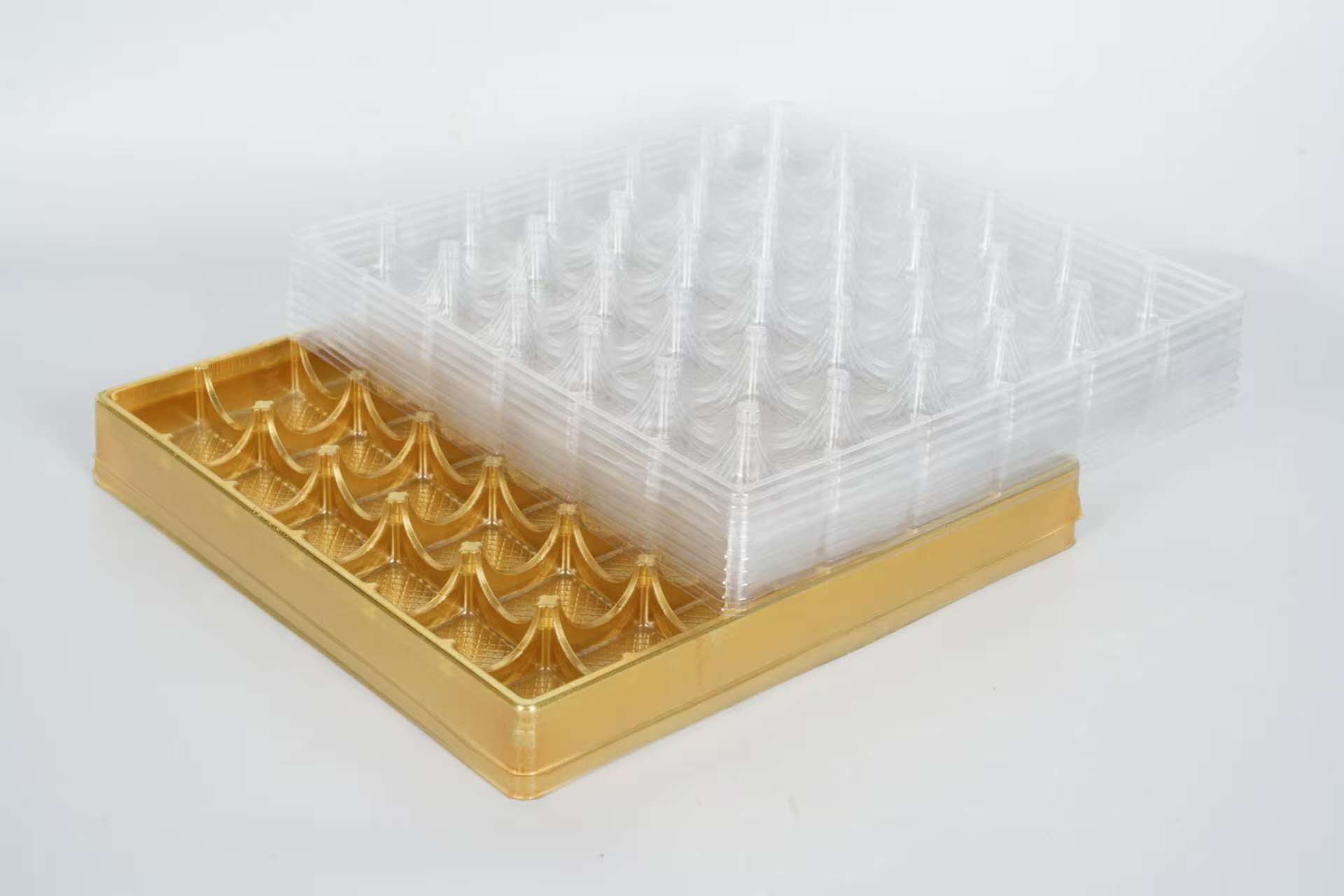 Bosca tráidire bia sushi ábhar plaisteach indiúscartha PP 